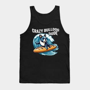 Cool Bulldog lovers shirt Tank Top